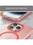 Apple iPhone 14 Pro Havori Mat Telefon Kılıfı Tpu+Pc Kıç Karşıtı Kapak Kırmızısı (Yurt Dışından) 5