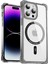 Magsafe Tpu+Akrilik Hibrit Kapak Teslim Tercüman Siyah ile Uyumlu Apple iPhone 14 Pro Kılıf Için Ysm Takviyeli Köşeler Serisi (Yurt Dışından) 1
