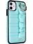 Apple iPhone 12 Mini Pu Deri+Tpu Cep Telefon Kılıfı Pileli Bileklik Kapak Mavisi (Yurt Dışından) 1