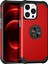 Ring Kickstand Pc+Tpu Telefon Geri Kapak Kırmızısı ile Apple iPhone 12 Pro Max Case Için (Yurt Dışından) 2