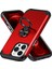 Ring Kickstand Pc+Tpu Telefon Geri Kapak Kırmızısı ile Apple iPhone 12 Pro Max Case Için (Yurt Dışından) 3