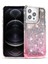 Apple iPhone 12 Pro Max Için 6.7 Inçlik Kasa Gradyan Çift Renk ve Pc Telefon Koruyucu Kapak-Black+Pembe (Yurt Dışından) 1
