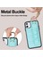 Apple iPhone 12 Mini Pu Deri+Tpu Cep Telefon Kılıfı Pileli Bileklik Kapak Mavisi (Yurt Dışından) 5