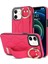 Apple iPhone 12 Mini Case Wave Pat Pu+Tpu Kickstand Telefon Kapağı Gül (Yurt Dışından) 1