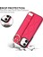 Apple iPhone 12 Mini Case Wave Pat Pu+Tpu Kickstand Telefon Kapağı Gül (Yurt Dışından) 5