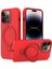 Apple iPhone 14 Pro Max Kickstand Case Pc+Silikon Kapağı Magsafe-Red ile Uyumlu (Yurt Dışından) 1