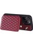 Apple iPhone 13 Pro Max Için 6.7 Inç Şok Geçirmez Telefon Kasası Rfıd Engelleme Pu+Tpu Telefon Kabuğu Straps-Wine Red ile (Yurt Dışından) 3