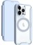 Apple iPhone 13 Pro 6.1 Inç Kasa Için Manyetik Kartı Yuvası Rfıd Engelleme Telefon Kabuğu Magsafe-Mavi ile Uyumlu (Yurt Dışından) 1
