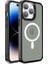 Apple iPhone 15 Pro Max Telefon Kılıfı Için Cilt Touch Tpu+Pc Kapağı Magsafe-Black ile Uyumlu (Yurt Dışından) 1