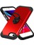 Apple iPhone 7/8/ Se Için (2020)/ Kickstand Pc+Tpu Telefon Koruyucu ile Arka Kapak Case-Red (Yurt Dışından) 3