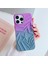 Apple iPhone 14 Pro Max Star Phone Case Işıltılı Tpu Arka Kapak-Mor+Mavi (Yurt Dışından) 1