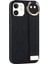 Apple iPhone 12 Mini Case Wave Desen Pu+Tpu Kickstand Telefon Kapağı Black Için (Yurt Dışından) 3