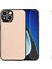 Apple iPhone 14 Plus Içintelefon Kapağı Artı Karbon Fiber Deri+Pc Kılıfı Yüksek Alüminyum Silicon Cam Film-Khaki (Yurt Dışından) 1