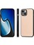 Apple iPhone 14 Plus Içintelefon Kapağı Artı Karbon Fiber Deri+Pc Kılıfı Yüksek Alüminyum Silicon Cam Film-Khaki (Yurt Dışından) 4