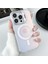 Apple iPhone 12/12 Pro Case Camera Kickstand Imd Pc+Tpu Telefon Kapağı Magsafe-White ile Uyumlu (Yurt Dışından) 1