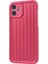 Apple iPhone 11 Vaka 3D Çizgili Desen Imd Tpu Anti-Drop Telefon Kapak-Rose (Yurt Dışından) 3