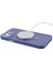 Apple iPhone 13 Case Pc+Tpu Yarı Yoldalı Mat Manyetik Telefon Kapak Blue Için (Yurt Dışından) 3