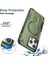 Apple iPhone 13 Pro 6.1 Inç Kasa Kickstand Tpu+Pc Telefon Kapağı Magsafe-Army Green ile Uyumlu (Yurt Dışından) 3