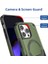 Apple iPhone 13 Pro 6.1 Inç Kasa Kickstand Tpu+Pc Telefon Kapağı Magsafe-Army Green ile Uyumlu (Yurt Dışından) 5