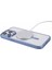 Apple iPhone 14 Pro Max Manyetik Kılıf Magsafe Elektraplatma Tpu Kapak Baby Blue ile Uyumlu (Yurt Dışından) 3