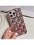 Apple iPhone 14 Pro Cep Telefonu Kılıfı Tpu Kabuk Elektrapan Rhombus Kalp Telefon Kapak Pembe (Yurt Dışından) 1