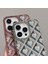 Apple iPhone 14 Pro Cep Telefonu Kılıfı Tpu Kabuk Elektrapan Rhombus Kalp Telefon Kapak Pembe (Yurt Dışından) 4