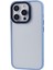 Fulexin Tpu+Akrilik Kabuğu Apple iPhone 15 Pro Damla Dayanıklı Telefon Kılıfı Cilt Touch Arka Kapak Mavisi (Yurt Dışından) 1