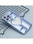 Apple iPhone 14 Pro Tpu Kasası Elektrapan Telefon Kapağı Için Mns Serisi Clear 3D Kalp Şekli Mavisi (Yurt Dışından) 2