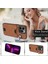 Apple iPhone 13 Pro Case Pu Pu Tpu Kart Yuvası Kickstand-Brown (Yurt Dışından) 4
