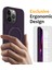 Apple iPhone 13 Pro Kickstand Case Manyetik Telefon Kapağı Magsafe-Dark Mor ile Uyumlu (Yurt Dışından) 2