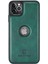 Apple iPhone 11 Pro Max Için Case Deri Kaplama Telefon Kapağı Kablosuz Şarj Yeşil (Yurt Dışından) 1