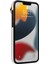 Apple iPhone 12/12 Pro Cep Telefonu Kılıfı Pileli Bileklik Pu Deri Kaplamalı Tpu Kapak Kickstand-White (Yurt Dışından) 3
