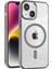 Apple iPhone 14 Plus Clear Case Pc+Tpu Telefon Kapağı Magsafe-Grey ile Uyumlu (Yurt Dışından) 1