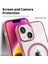 Apple iPhone 14 Plus Clear Case Pc+Tpu Telefon Kapağı Magsafe-Grey ile Uyumlu (Yurt Dışından) 5