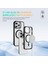 Apple iPhone Için Ysm 12/12 Pro Telefon Kılıfı Magsafe Kamera Kickstand Cover-Black ile Uyumlu (Yurt Dışından) 2