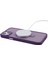 Apple iPhone 14 Tpu+Pc Kılıfı Için Magsafe Cilt Touch Kickstand Telefon Kapak-Dark Mor ile Uyumlu (Yurt Dışından) 4