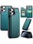 Apple iPhone 11 Pro Case Için Kickstand Card Tutucu-Yeşil ile Parlak Telefon Kapağı (Yurt Dışından) 1