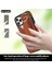 Apple iPhone 11 Pro Max Için Vaka Dalga Deseni Bileklik Kickstand Pu+Tpu Telefon Kapak-Kahverengi (Yurt Dışından) 3
