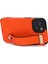 Apple iPhone 13 Case Kickstand Bilek Kayışı Dokulu Pu Deri+Tpu Telefon Kapak-Orange (Yurt Dışından) 2