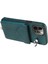 Apple iPhone 12 Pro Max Max Telefon Kılıfı Crossbody Strap Pu Pu Deri Kickstand Sırt Kapak Yeşili (Yurt Dışından) 3