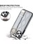 Apple iPhone 11 Pro Max Için Vaka Dalga Deseni Bileklik Kickstand Pu+Tpu Telefon Kapak Silver (Yurt Dışından) 4