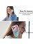 Apple iPhone 12 6.1 Inç/12 Pro 6.1 Inç Kasa Anti Kayma Tpu+Pc Gradient Quicksand Koruyucu Arka Kabuk-Pink+Açık Mavi (Yurt Dışından) 5