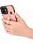 Apple iPhone 12 Mini 5,4 Inçlik Kasa Gizli Kart Tutucu Şok Geçirmez Pu Deri Kaplamalı Tpu Telefon Kapak Gül Altın (Yurt Dışından) 4