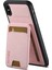 Apple iPhone X/xs Için 5.8 Inç Litchi Doku Kılıf Pu Deri+Tpu Dikey Flip Telefon Kapak Pembe (Yurt Dışından) 1