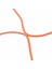 Apple iPhone 14 Pro Case Için Long Lanyard-Orange ile Ka Yumuşak Tpu Fiber Astar Telefon Kapağı (Yurt Dışından) 5