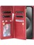 Apple iPhone 13 Pro Max 6.7 Inç Durum 7 Kart Yuvaları Stand Telefon Kapağı El Strap-Red ile (Yurt Dışından) 4