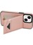 Apple iPhone 14 Plus Içinrfıd Için Pu Deri Kaplamalı Tpu Telefon Kılıf Kart Yuvaları Kickstand Kapak Pembe (Yurt Dışından) 4