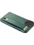 Apple iPhone 13 Case Wristband Kickstand Slim-Fit Timsah Doku Pu Deri+Tpu Telefon Kapak Yeşil (Yurt Dışından) 4