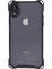 Apple iPhone Xr Için 6.1 Inç Kasa Anti-Damla Tpu+Akrilik Telefon Arka Kapağı (Büyük Arka Lens Deliği) -Transparent Siyah (Yurt Dışından) 1
