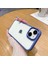 Apple iPhone 14 Plus Için Case Telefon Metal Lens Çerçeve Yumru Kanıtı Tpu+Pc Kapak Mavisi (Yurt Dışından) 4